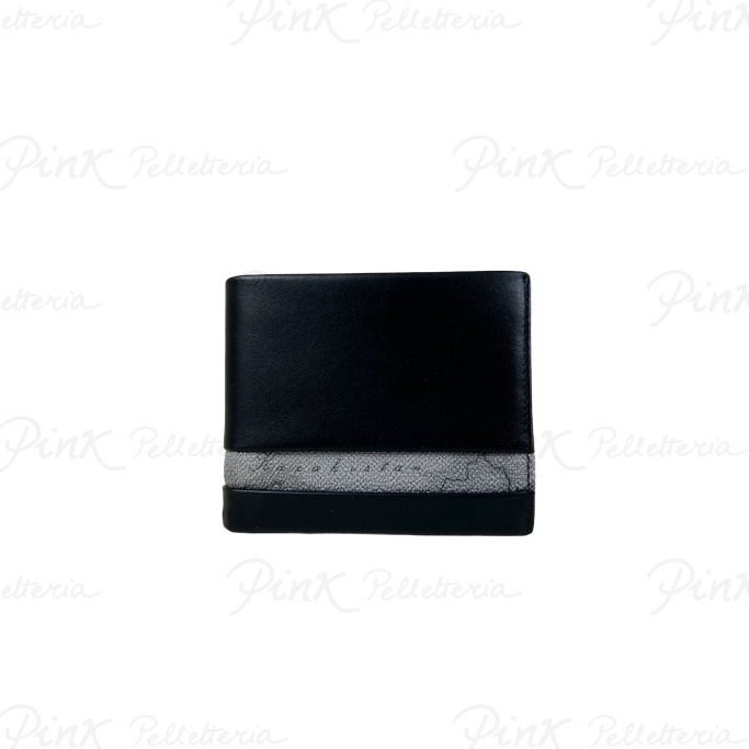 ALVIERO MARTINI PRIMA CLASSE Portafogli Medio in Pelle BV W149 5400 0014 Geo Dark