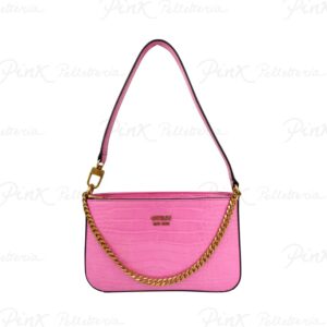 Guess mini bag Katey croc mini CB849472 bright pink