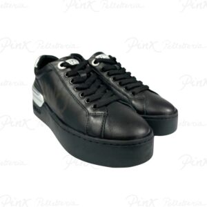 Liu Jo Silvia 65 Sneaker Calf Black/Silver BF2001P010201039