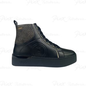 Liu Jo Silvia 69 Mid Sneaker Black BF2053EX11122222