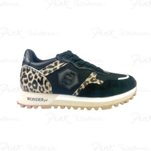 Liu Jo Wonder 25 Sneaker LeopardBlack BF2067TX078S1937