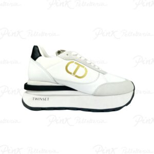 Twinset sneaker bianco ottico 222TCP080