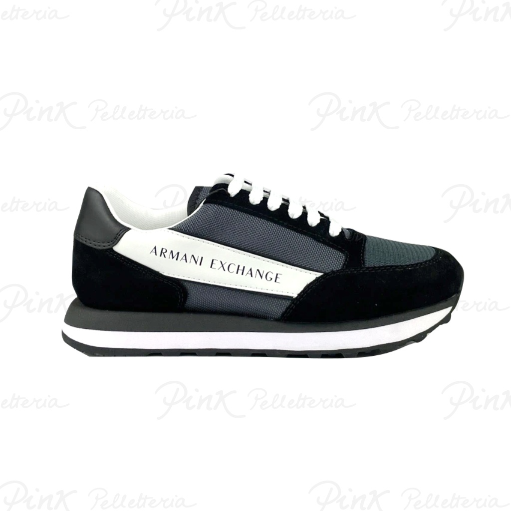 Armani Exchange sneaker uomo XUX083 blackebony