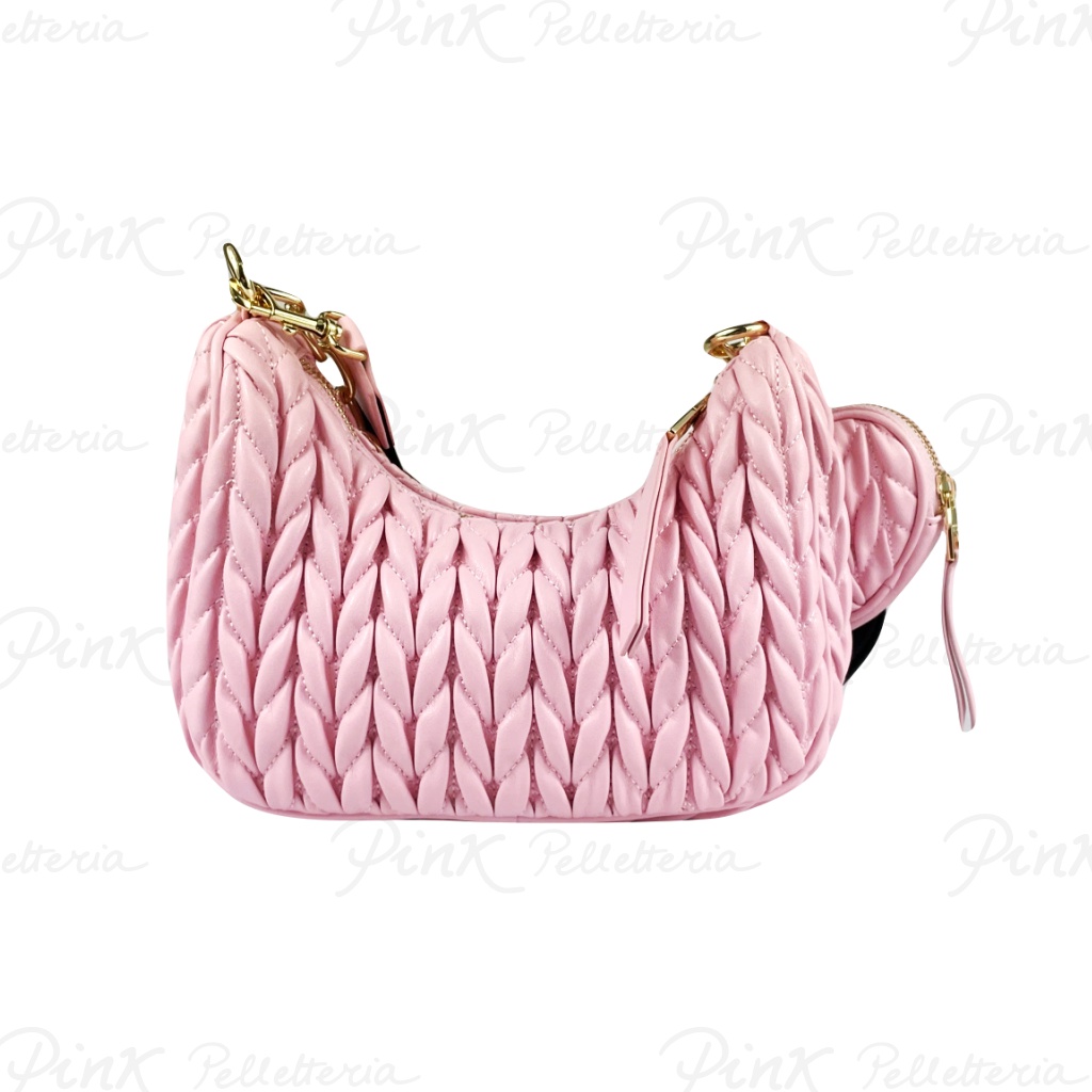 Versace jeans couture tracolla quilted 73VA4B01 pink