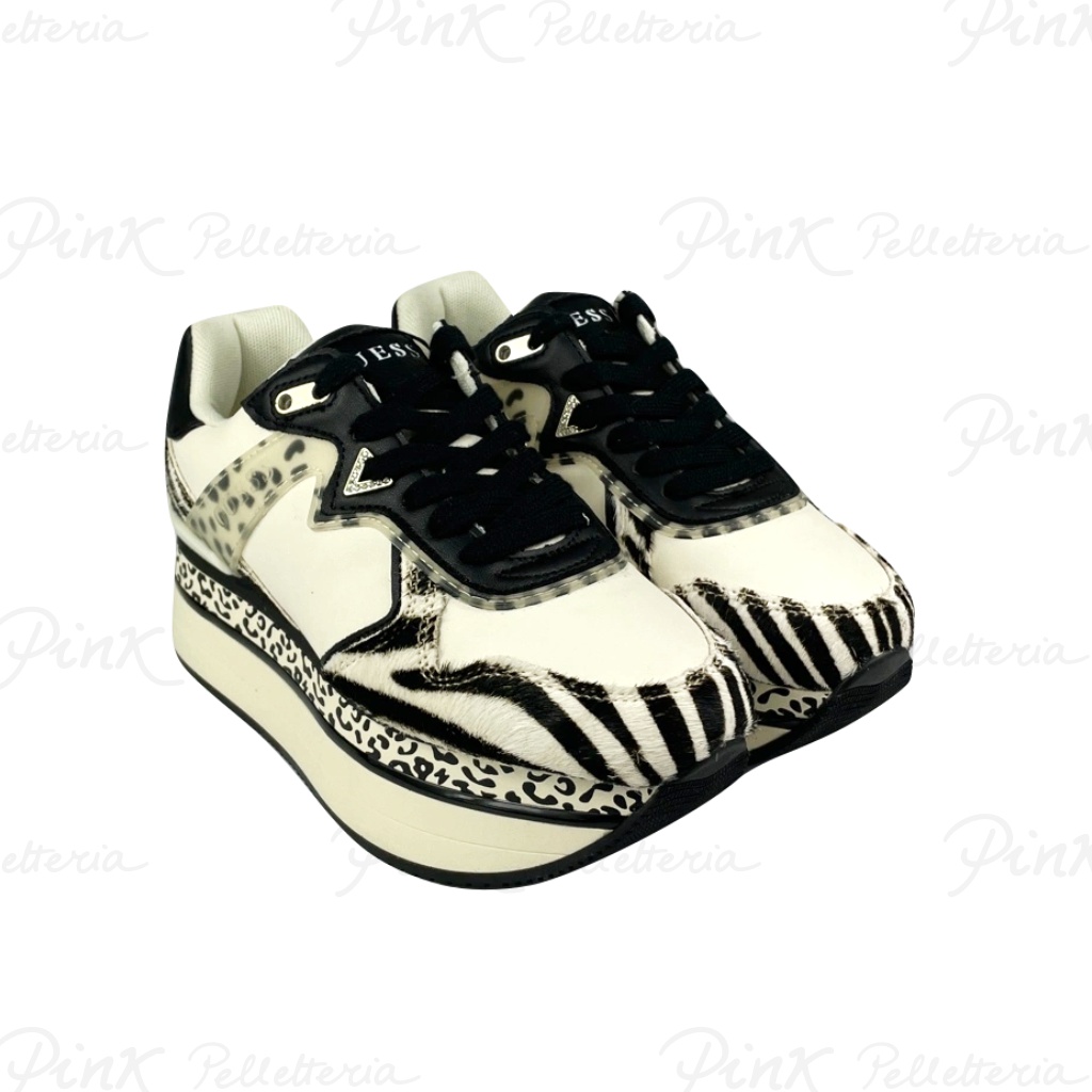 Guess sneaker Harinna 3 FL5HN3SMT12 zebra