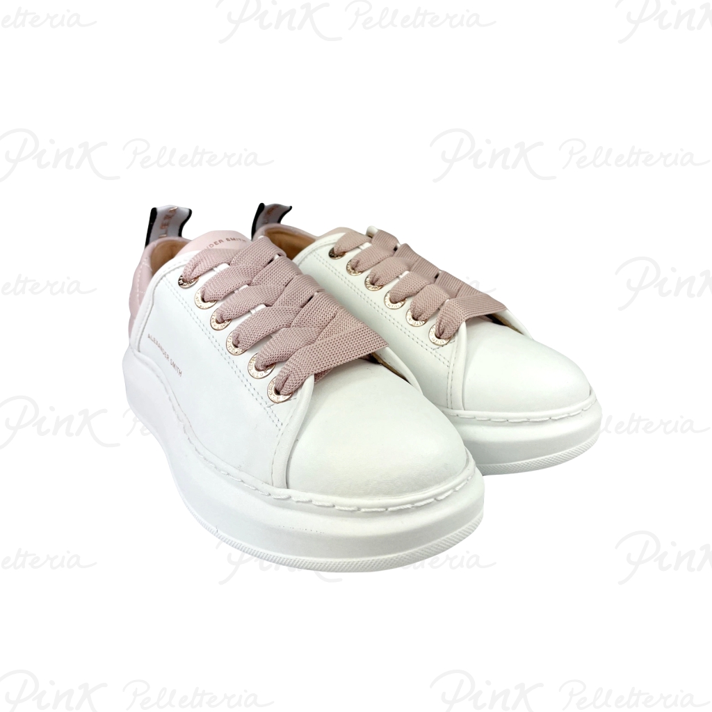 Alexander Smith sneaker E2D11WPZ white pastel rose
