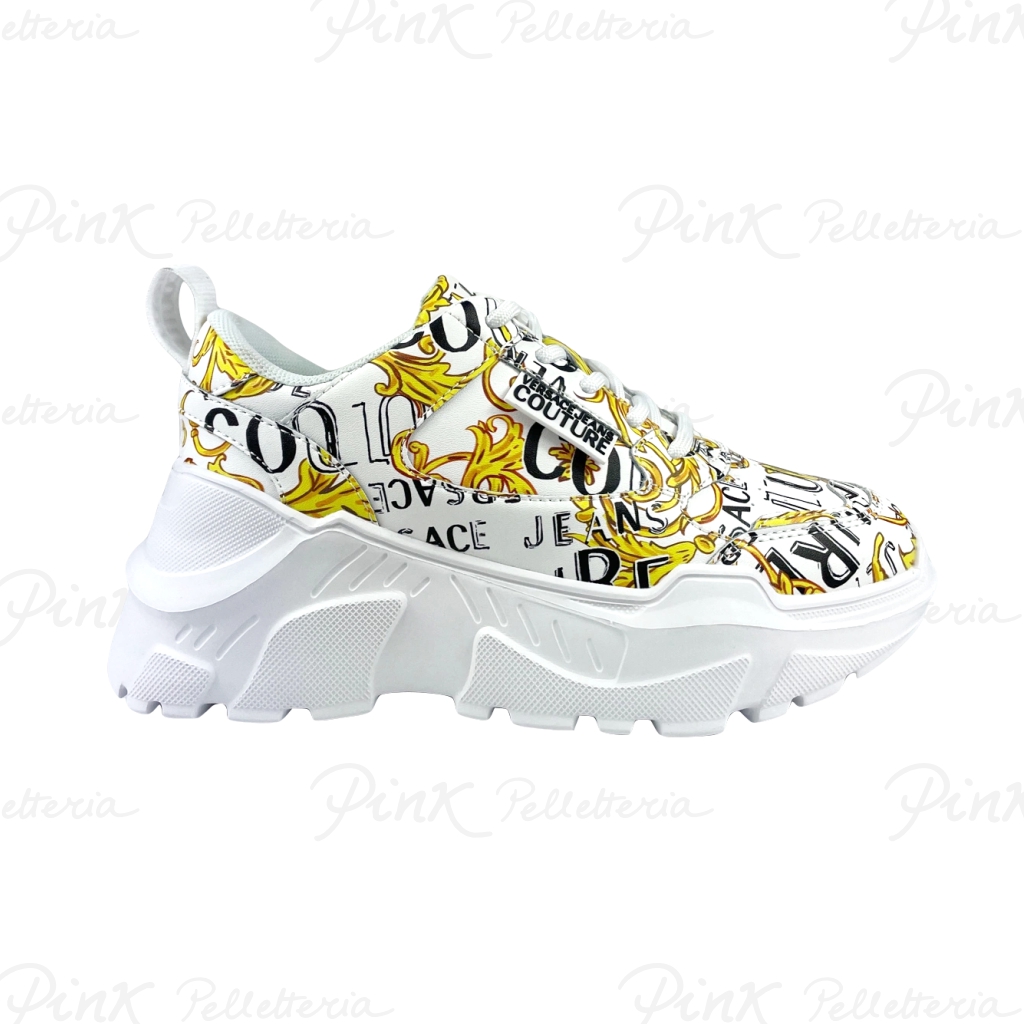 Versace jeans Couture Sneaker 74VA3SC2 all printed white