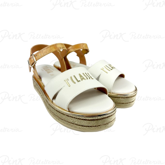 ALVIERO MARTINI PRIMA CLASSE sandalo N1543 geo+bianco