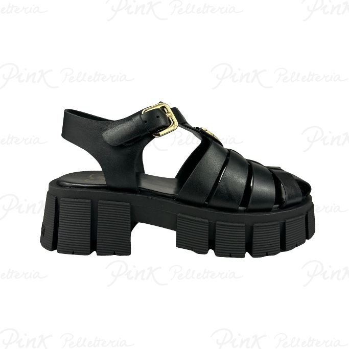 LOVE MOSCHINO sandalo ragnetto JA16226 nero