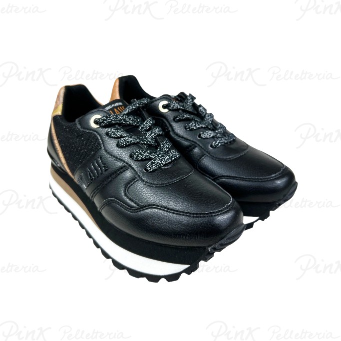ALVIERO MARTINI PRIMA CLASSE Sneaker 1692 0558 X550 Nero Geo Beige