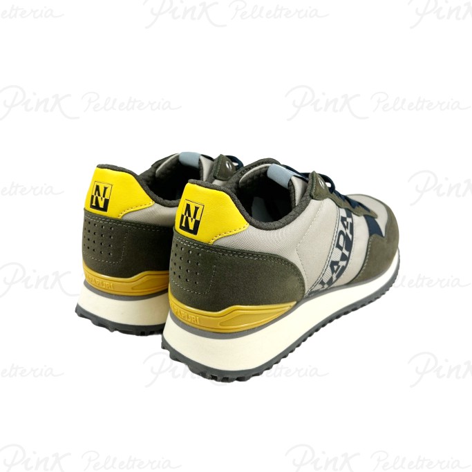 EMANUELLE VEE Sneaker Fondo Cassetta Alto Pelle BlackWhite 432P 800 15 P003