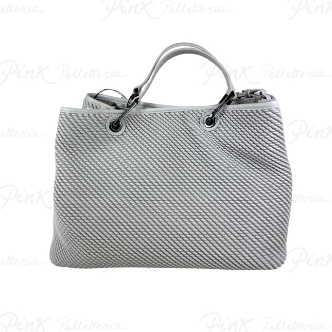 EMPORIO ARMANI Medium MyEA Shopping Bag Y3D165 YVZ9I 80002 Grey