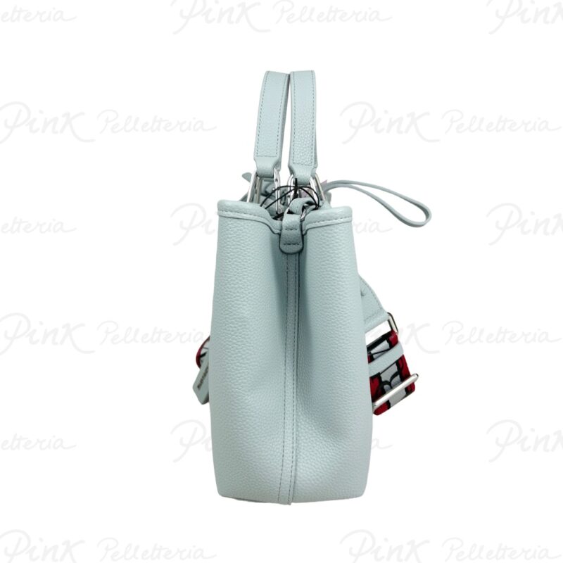 EMPORIO ARMANI Shopping Bag Small Grigio Chiaro Y3D166 YFO5E 80534