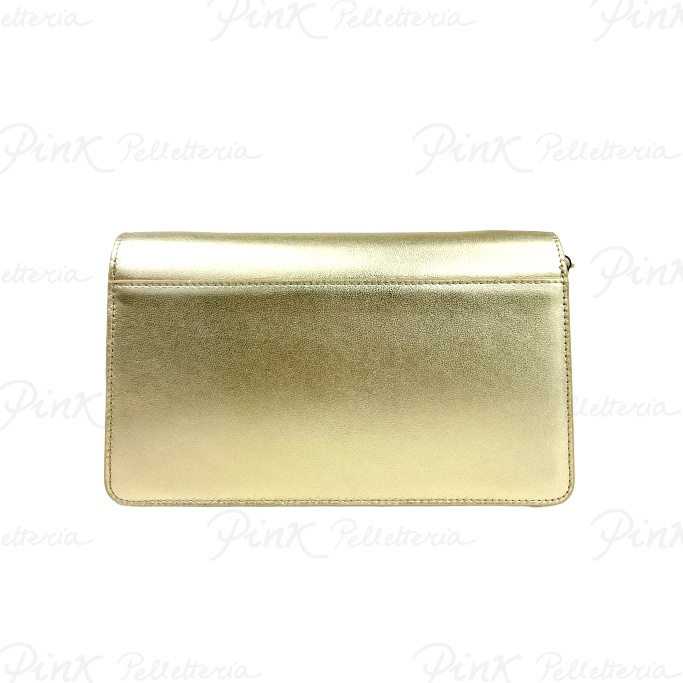FURLA Diamante Mini Crossbody WE00482 BX1711 CGD00 Color Gold 1007 Light Gold