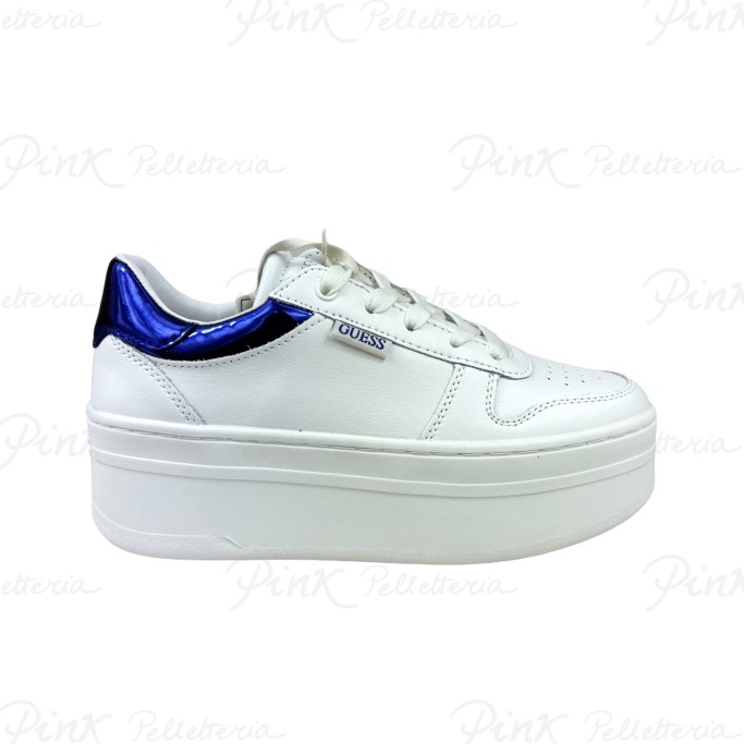 GUESS Lifet Sneaker White Blu FL7LIFLEA12