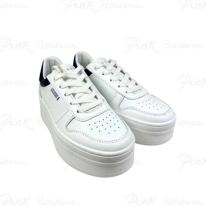 GUESS Lifet Sneaker White Blu FL7LIFLEA12