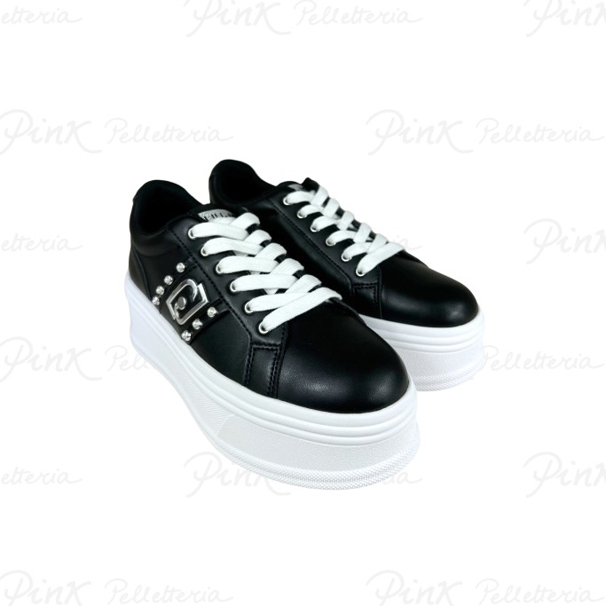 LIU JO Selma 04 Sneaker Calf Black BF3143P010222222
