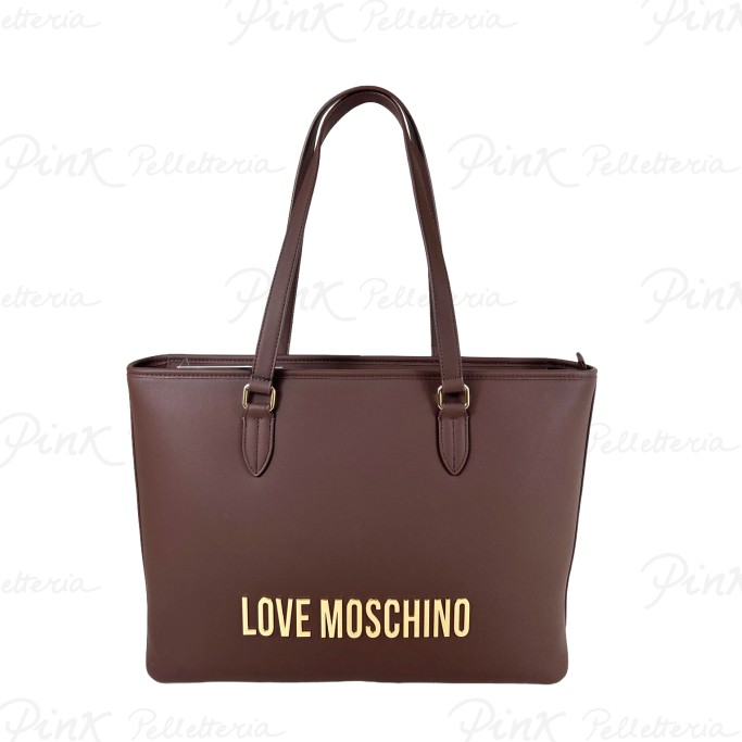 LOVE MOSCHINO Shopping Testa Moro Fondente Espresso JC4190PP0H KD0 301