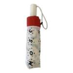 MOSCHINO Ombrello Mini Lettering Openclose 8686 Panna
