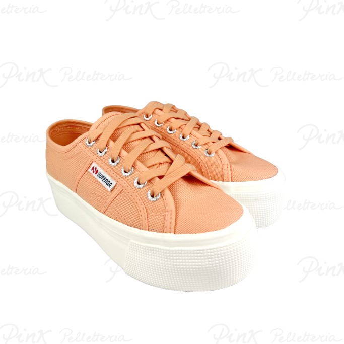 SUPERGA sneaker platform S9111LW2790 pink orange coralfavorio