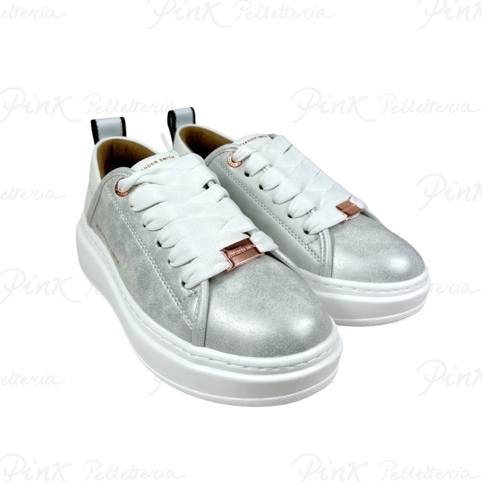 ALEXANDER SMITH Sneaker Eco Wembley Woman Silver 6898 SLV
