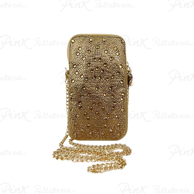LOVE MOSCHINO Hotfix Porta Iphone Gold JC5850