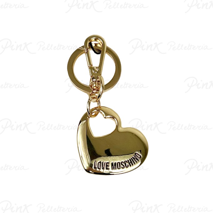 LOVE MOSCHINO Key-Chain Gold JC5450