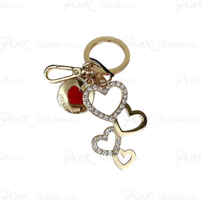 LOVE MOSCHINO Key-Chain Gold JC5453