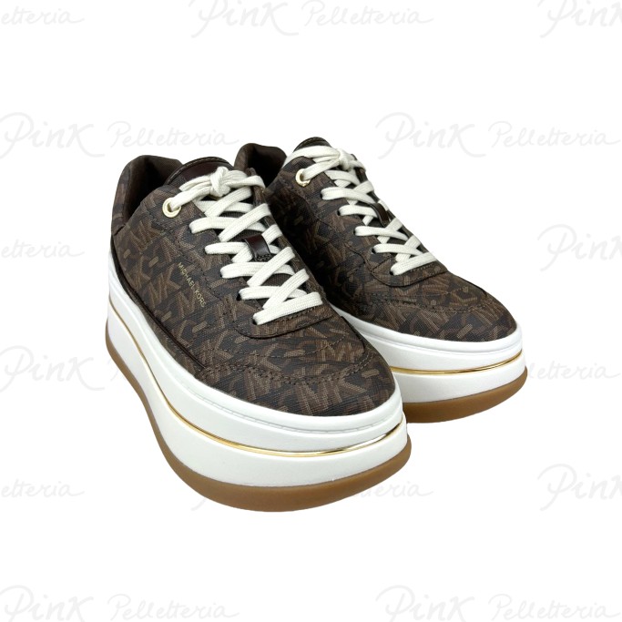 MICHAEL KORS Active Hayes Lace up Brown 43R4HYFS1B200
