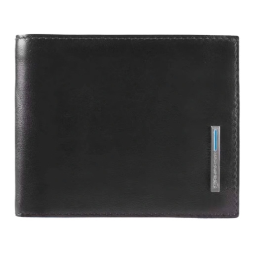 PIQUADRO  Portafoglio Uomo c/porta spiccioli Pelle Nero PU4188B2R N