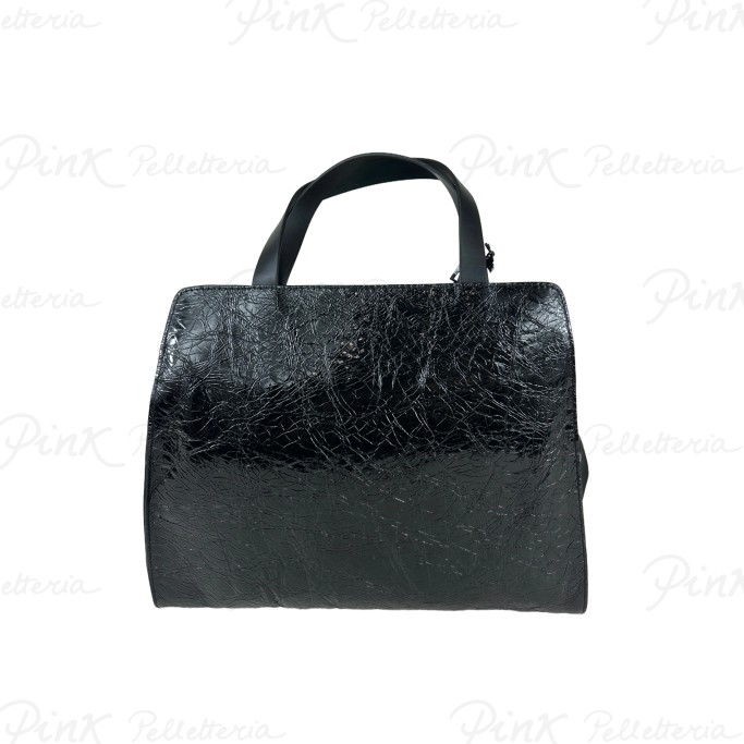 REBELLE Pam Handbag M Naplak 1WR19 LE0076 Black