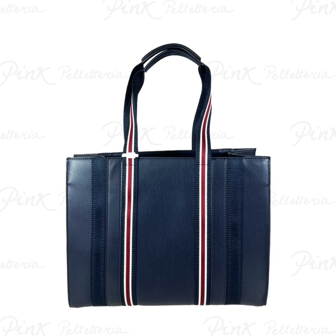 TOMMY HILFIGER Th Identity Med Tote Corp Corp AW0AW15882 0GY