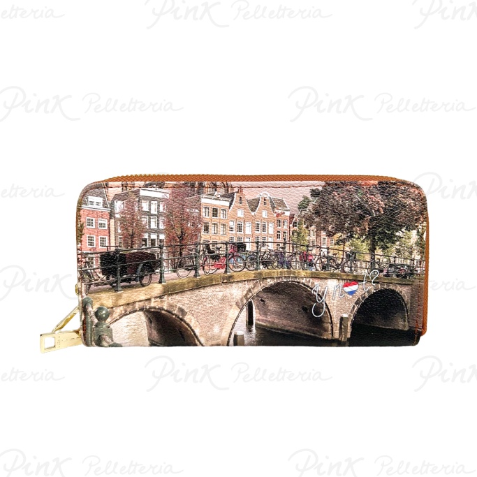 YNOT Yesbag Wallet Autumn River YES568F4