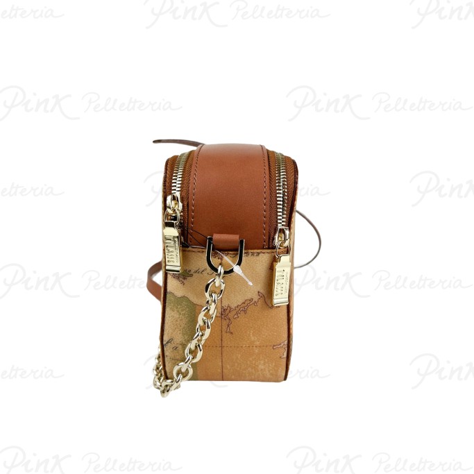 ALVIERO MARTINI PRIMA CLASSE Tracollina Doppia Zip E047 6000 0010 Naturale