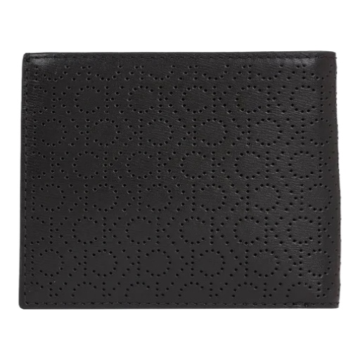 CALVIN KLEIN Modern Bar Bifold 5cc W/Coin M. Nero K50K511835 0GK - immagine 2