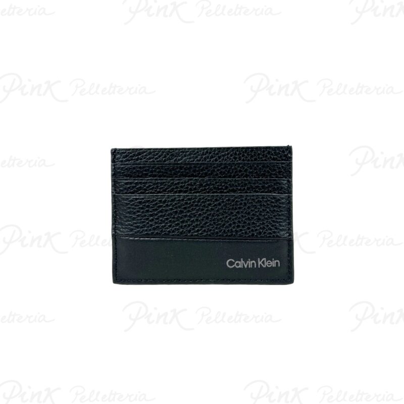 CALVIN KLEIN Subtle Mix Cardholder 6cc Nero K50K509178 BAX