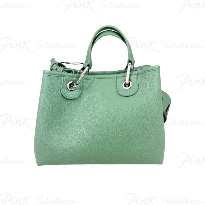 EMPORIO ARMANI MyEA Shopping Bag Small Verde Salvia Y3D166 YFO5E 80700