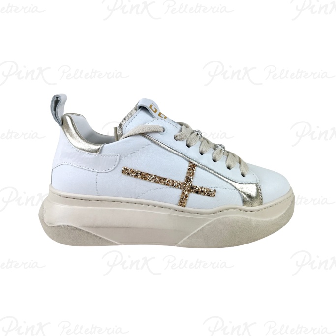 GIO+ Sneaker Combi White Gold GIADA63V