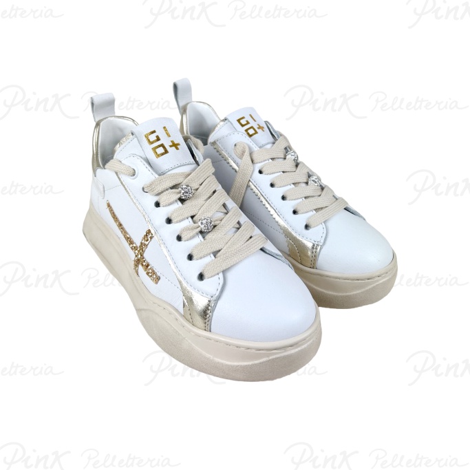 GIO+ Sneaker Combi White Gold GIADA63V