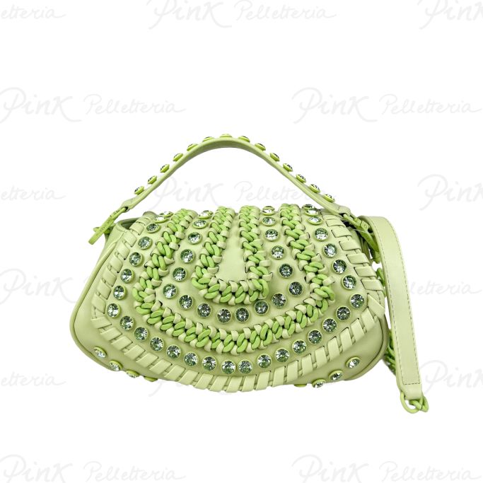 LA CARRIE Andromeda Med. Handbag Synthetic Lime 141M-WS-321-SYN