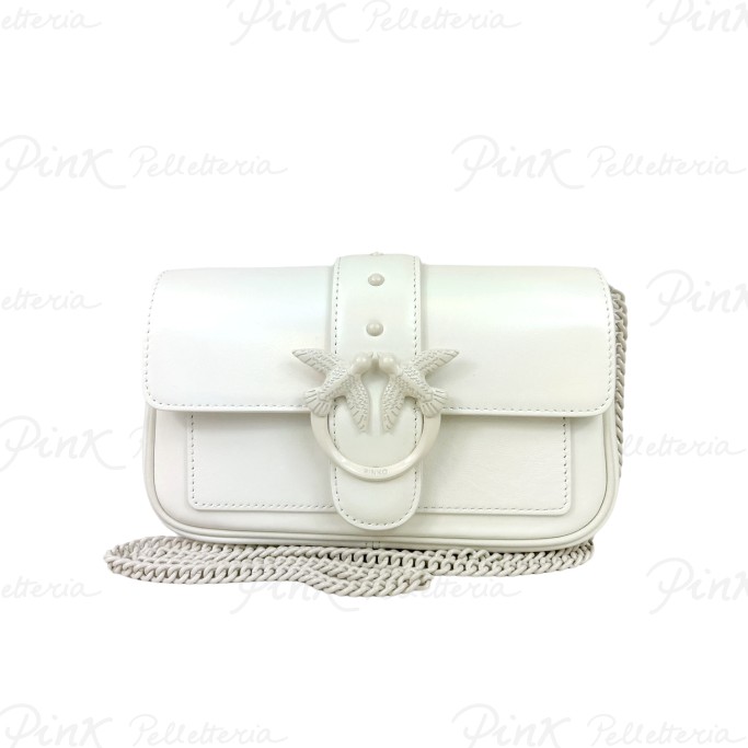 PINKO Love One Pocket cl Vitello Cangiante White-Block Color 100061-A124-Z14B