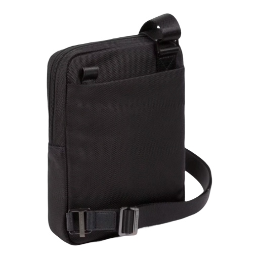 PIQUADRO Borsello Grande in pelle e Tessuto Nero CA1816BR2/N - immagine 3