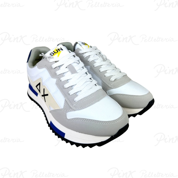 SUN68 Sneaker Uomo Niki Solid BZ34120 01 Bianco