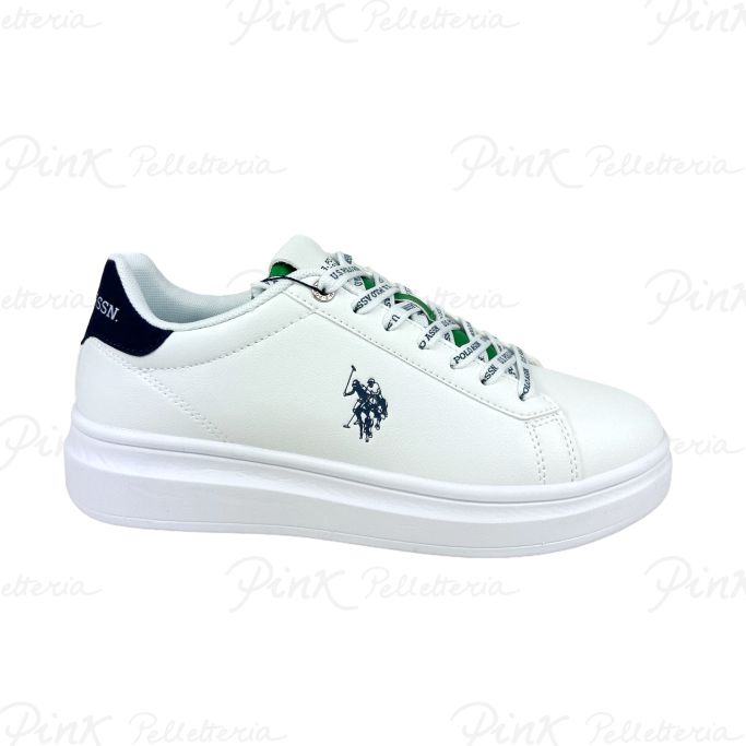 U.S. POLO ASSN Sneaker Uomo Phylon WHI-DBL05 White Blue CODY001M 4YS1