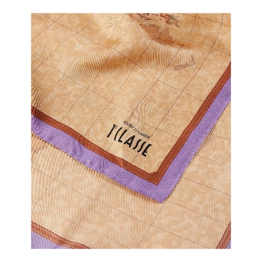 ALVIERO MARTINI PRIMA CLASSE Foulard Geo Classic 70×70 3170 ALOE