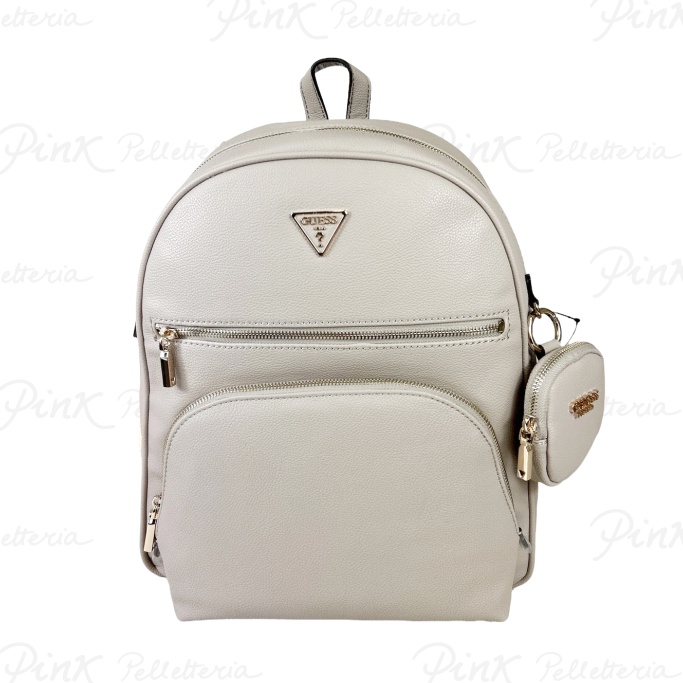 GUESS Power Play Large Tech Backpack Taupe HWBG9006330 TAU – Pink