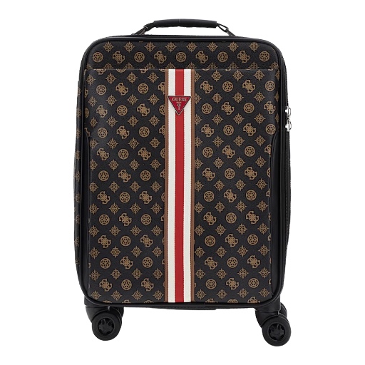 GUESS Van Sant Trolley Medium 22 in 8  Mocha Logo TWP92699820 MLO