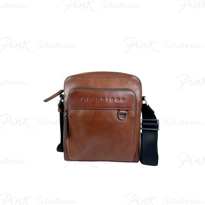 THE BRIDGE Crossbody Marrone Tb/ Rutenio Scuro Opaco 053413EX 1A