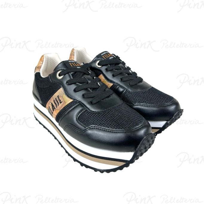 ALVIERO MARTINI PRIMA CLASSE Sneaker 1832 0208 X550 Nero Geo Beige