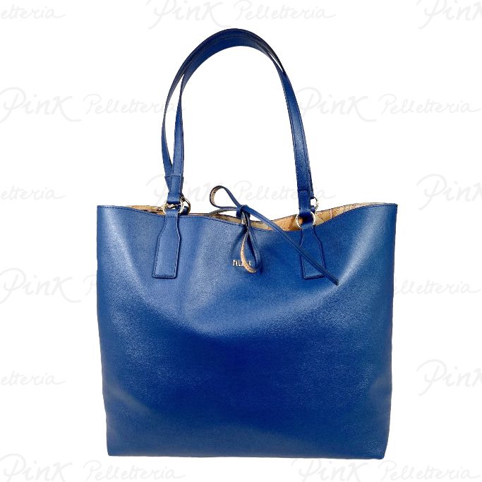 ALVIERO MARTINI PRIMA CLASSE Two Way Bag Shopper Reversibile+ Pochette LA63 9567 0101 Blu Navy